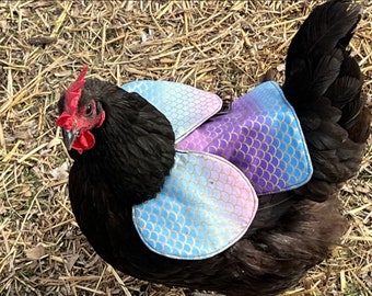 Chicken Saddle - Wing Protector - Hen Apron - Bantam - Standard - Chicken Apron - Feather Fixer - Feather Protector - Hen Protector