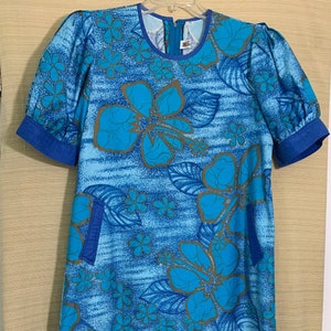 Sale: Vintage BooBae High Fashion Hawaiian Lounge Dress