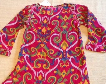 NWT Girl&#39;s Tunic Size 12 - 24 Months w/ Hand Embroidered Details
