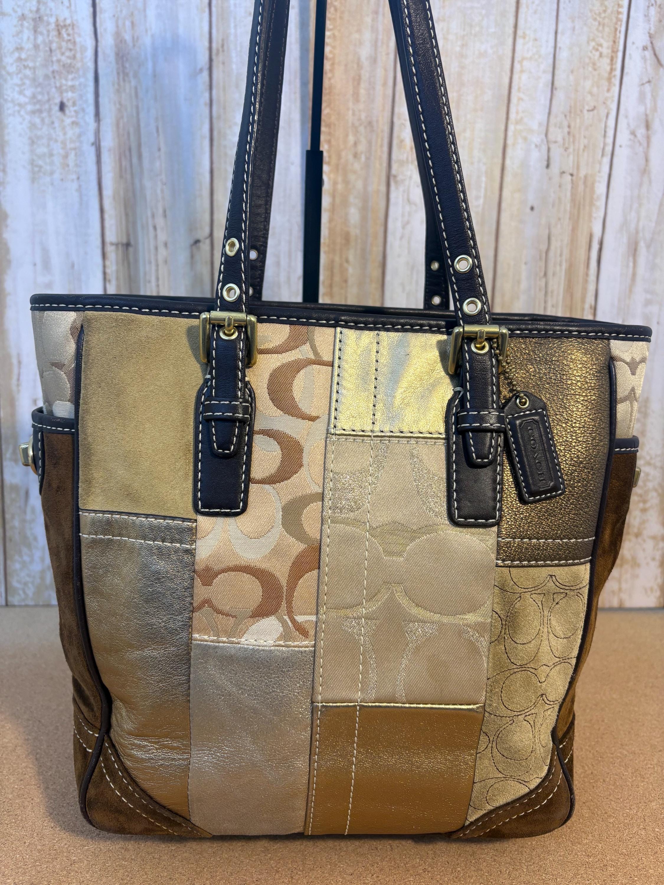 Coach Limited Edition Y2k Patchwork Tote G0771-F11408 - Etsy