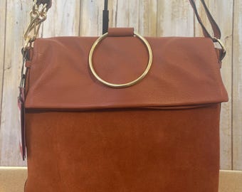 Polo Jeans Co. brown suede purse backpack. Rare. Polo Ralph Lauren | Bags | Polo Jeans Co Brown Suede Purse  main image 4