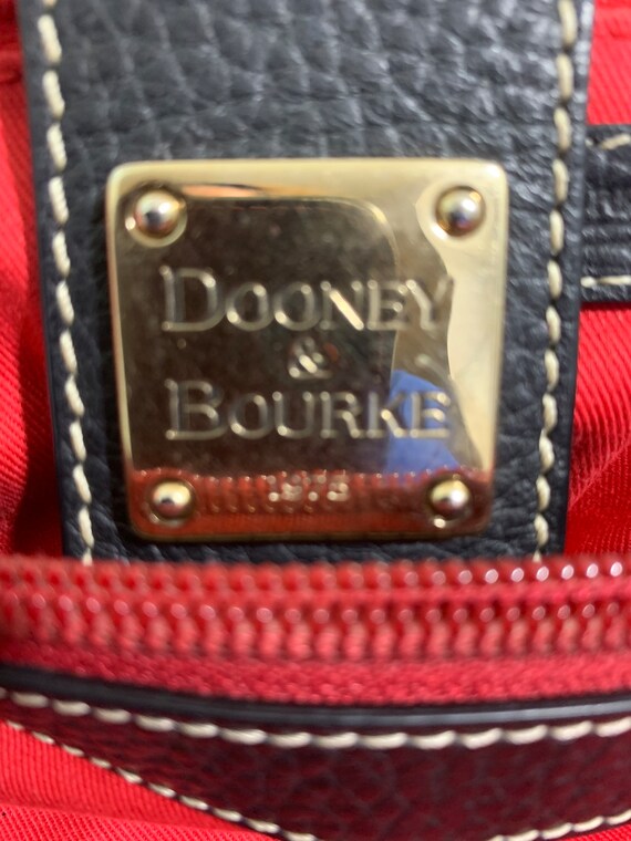 Dooney and Bourke Cabriolet perforated leather ha… - image 5