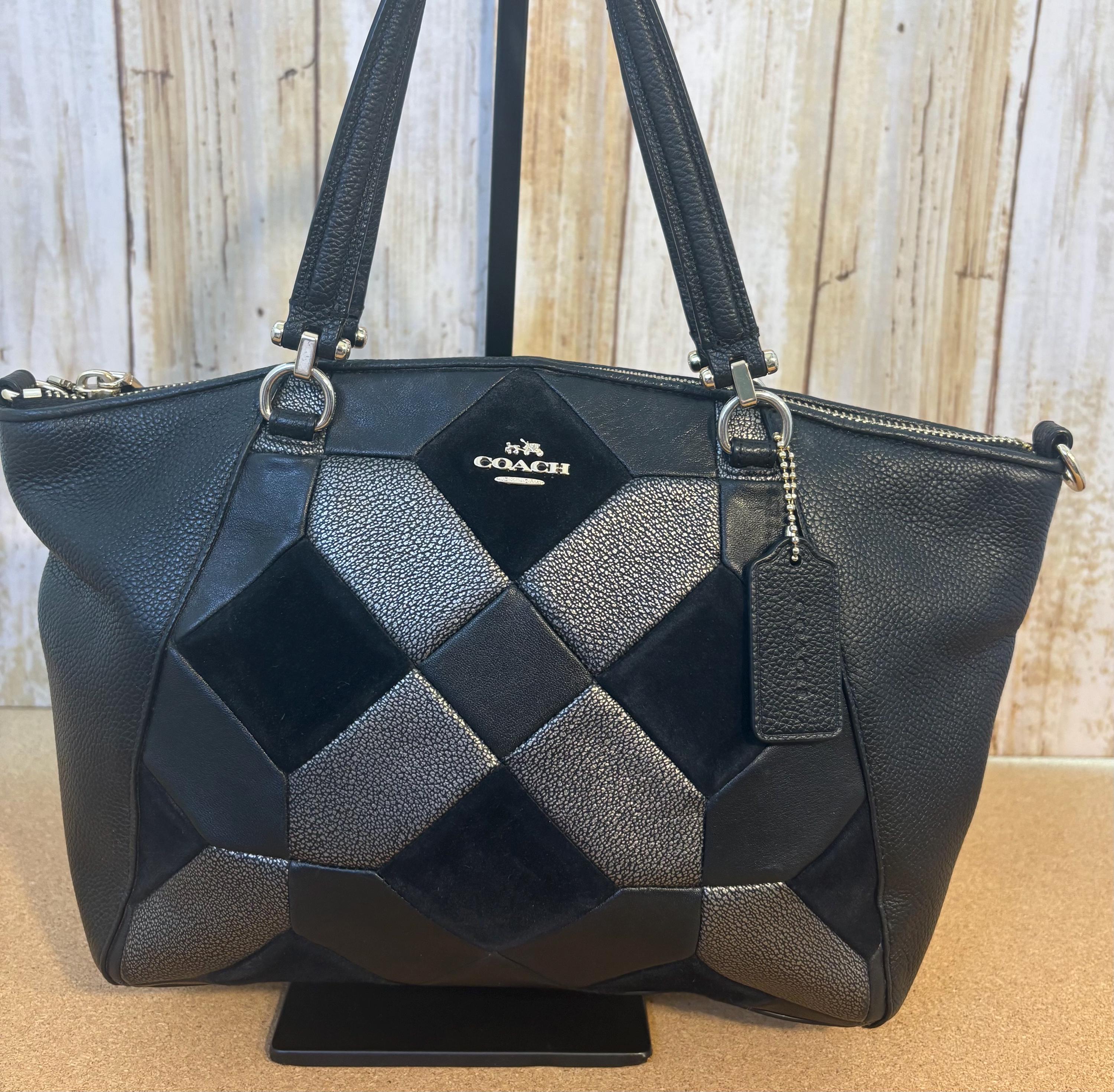 Vintage Patchwork Coach Bag - Etsy