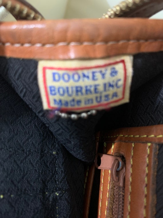Rare Vintage Dooney & Bourke All-Weather Leather … - image 9