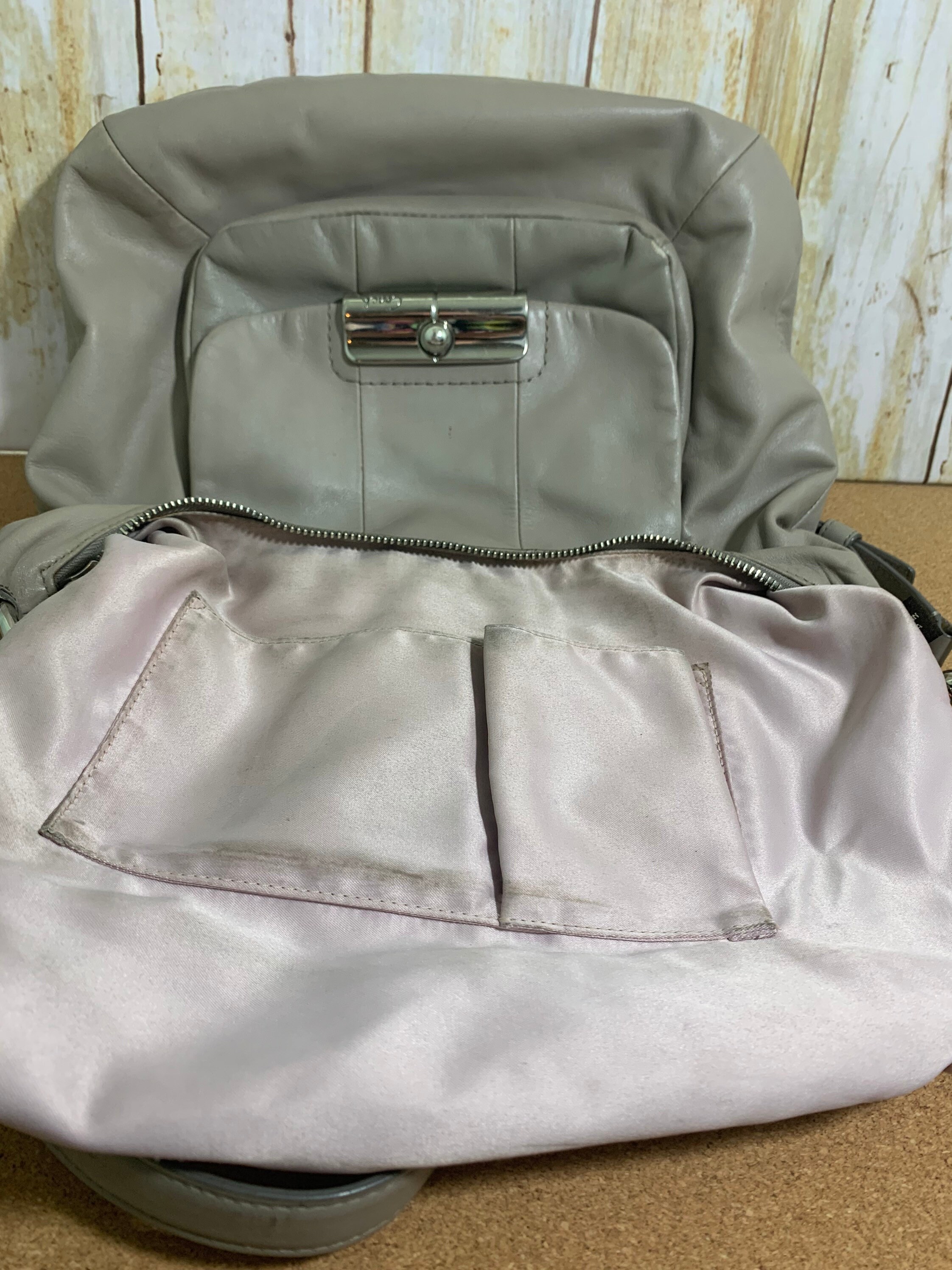 Coach kristin leather hobo hotsell