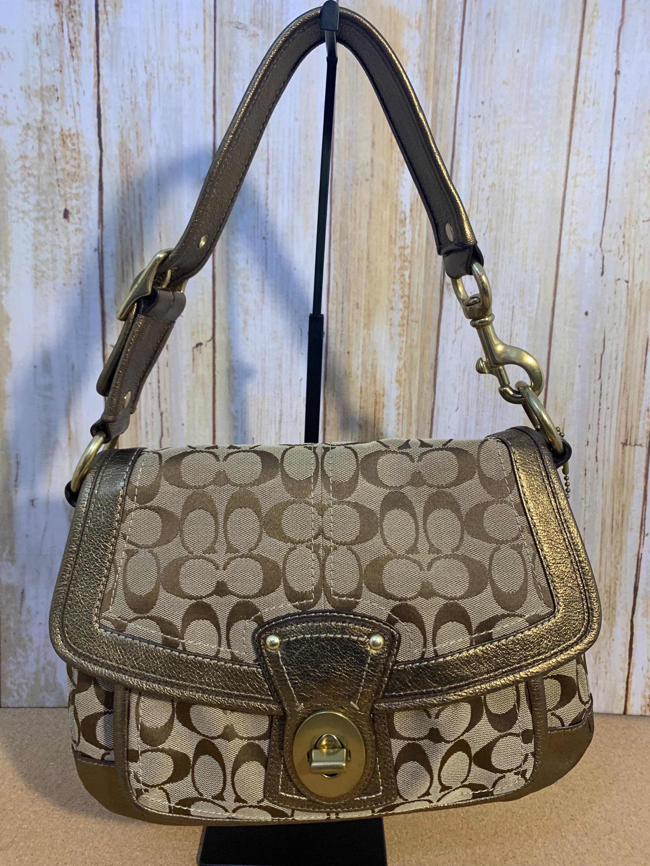 Coach Legacy Signature Shoulder Handbag | Coach Handbags
