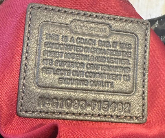 RARE large Coach Madison Maggie Patchwork Hobo Ba… - image 7