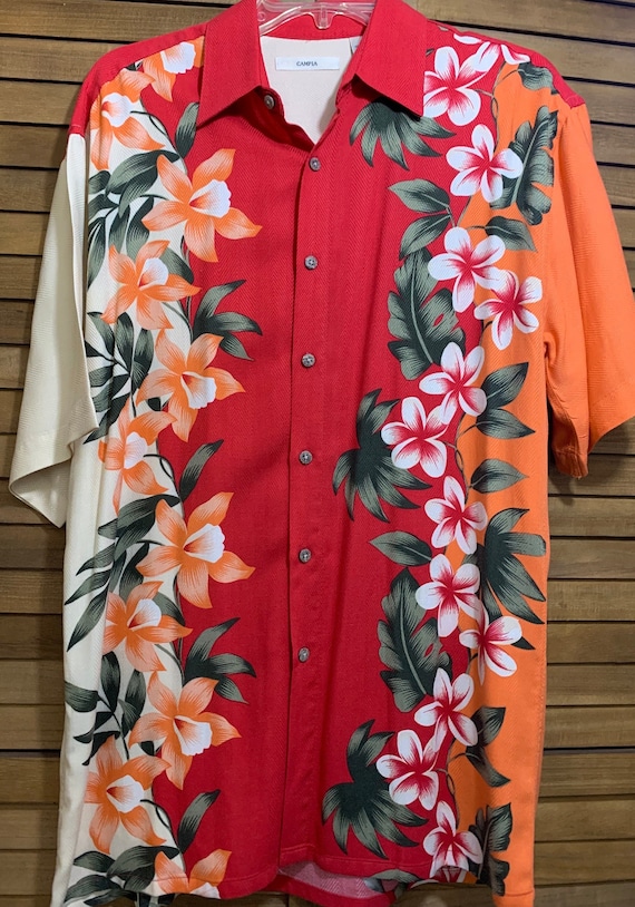 Rare Moda Campia Moda Men’s small Hawaiian shirt i
