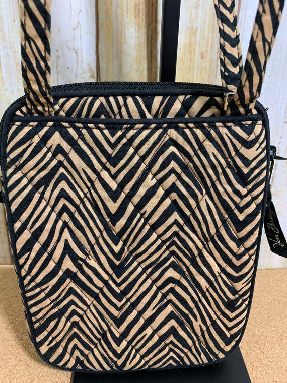 Vera Bradley Petite Quilted Zebra Print Hipster Crossbody Bag Etsy UK