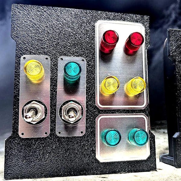 Proton Pack Cyclotron Internal Switch Panel « Ghostbusters »
