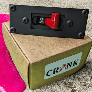 Proton Pack - Crank Gen Switch - Ghostbusters 100% Accurate - Fully Functional - (2 Versions Available - see description)