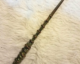 Elf Wand, Forest Green Copper
