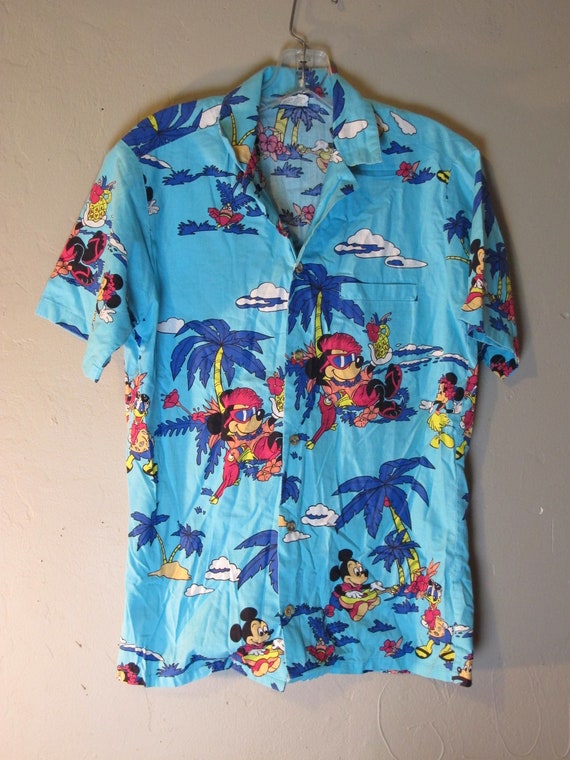 mickey hawaiian shirt