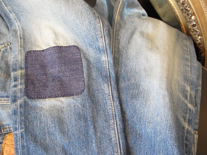 Vintage Levi\u2019s 501 Red Tab Acid Wash Button Fly Blue Jeans 34 X 36 WPL 423 USA San Francisco SF 207