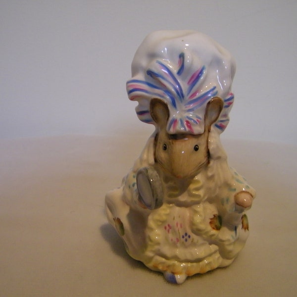 Vintage Beswick England Beatrix Potter Lady Mouse Figurine  1951