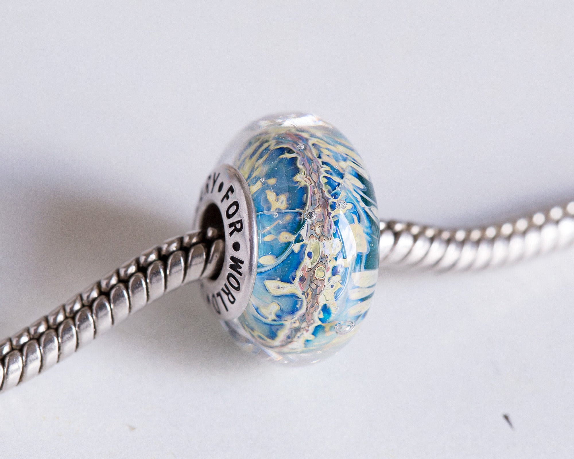 5PCs Retro Handmade Lampwork European Beads Fits European Charm Bracelets 5PCs Retro Handmade Lampwork European Beads Fits European Charm Bracelets