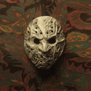 Freddy Kruger Hockey Mask Jason Voorhees Crossover Grayscale Variant