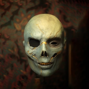Latex Undead Zombie Ghoul Pirate Mask