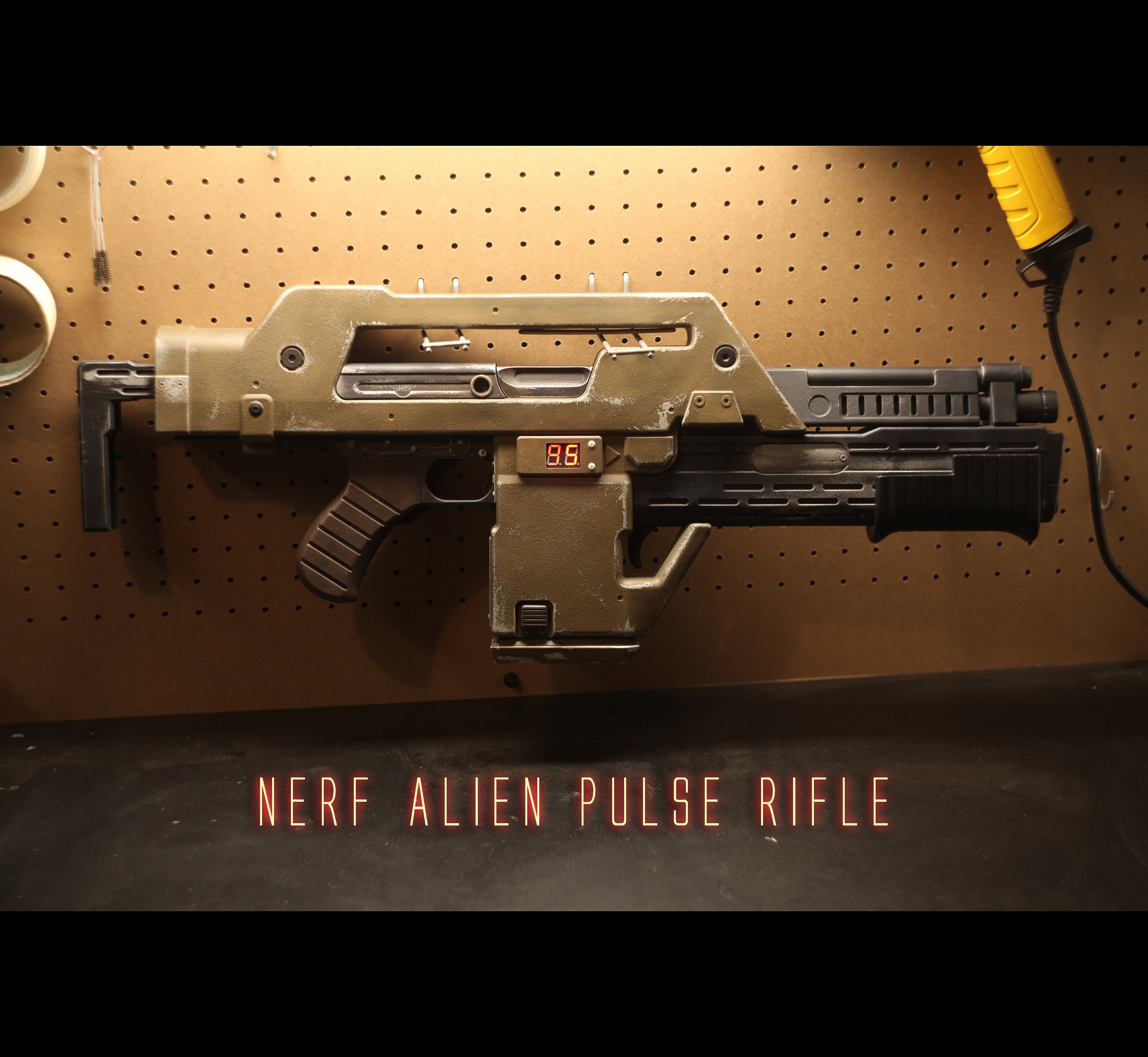 Aliens Pulse Rifle Nerf