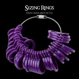 Set of RING SIZERS - US 0-13 in half sizes - Calibrated to Randy's Equipment