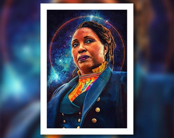 Bonjour, je suis le docteur - Impression giclée illustrée