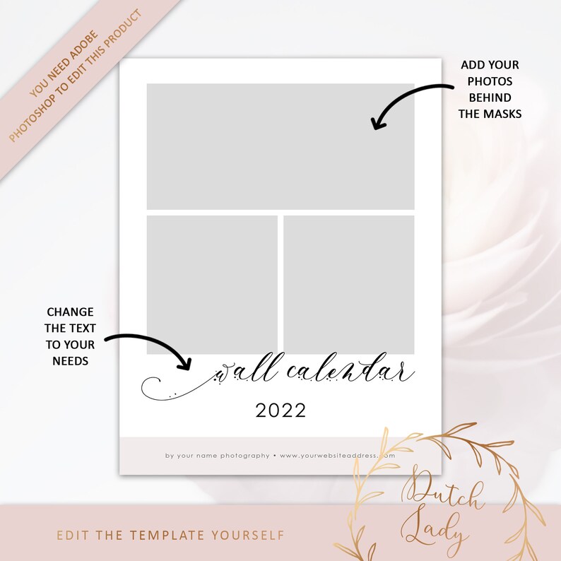 photoshop 2022 calendar template photoshop 2022 calendar template