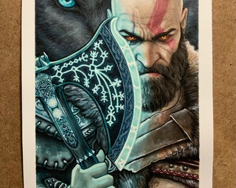 Kratos Tribute (J.Giner Ilustración)