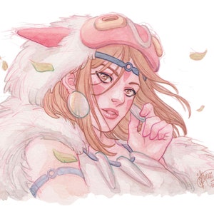 Princesse Mononoke (J.Giner Illustration)