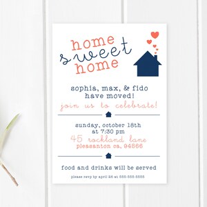 Invito Della Festa Di Inaugurazione Della Casa Inaugurazione Etsy