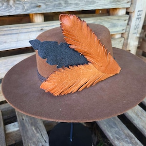 Leather Cowboy Hat Band