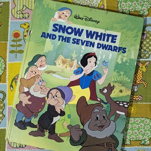 Blanche-Neige et les Sept Nains | Livre pour enfants vintage
