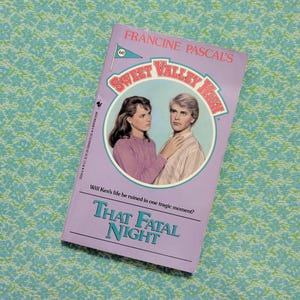 Sweet Valley High | #60 That Fatal Night | Francine Pascal | Vintage Pre-Teen Young Adult Chapter Book Series