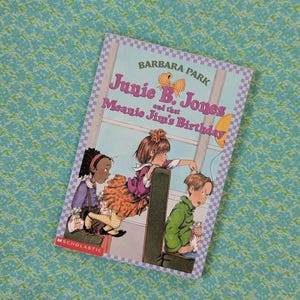 Junie B. Jones and that Meanie Jim&#39;s Birthday | Barbara Park | Scholastic | Vintage Children&#39;s Chapter Book