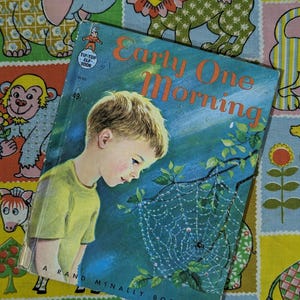 Early One Morning | Rand McNally | Vintage Children&#39;s Nature Book
