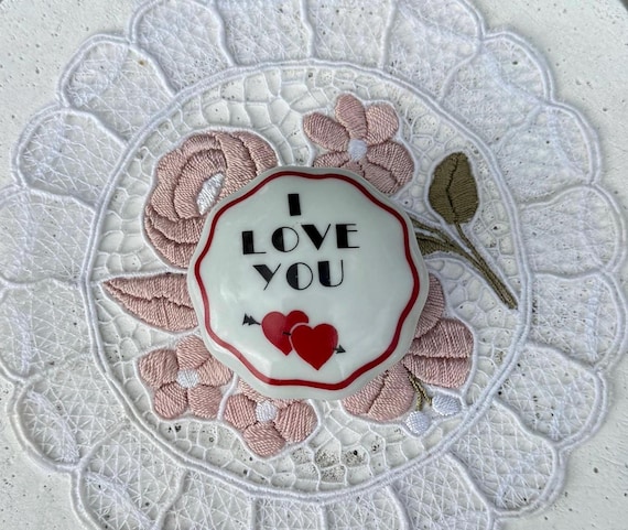 Porcelain Trinket Box