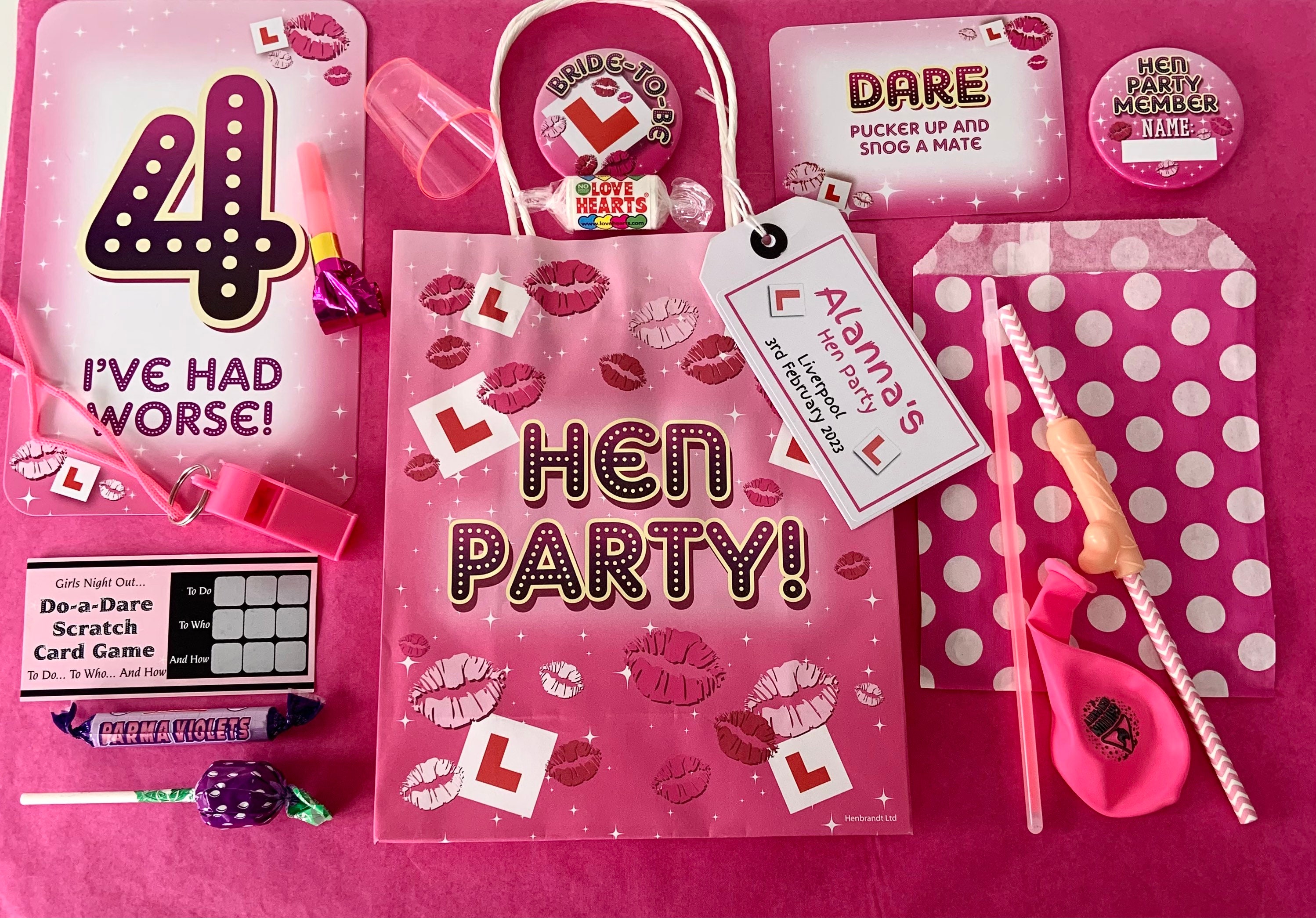 Cute Hen Party Bags – Spoil The Hens With These Filler Ide
