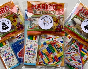 Individual Children's Kids Wedding Activity Pack Favour Bag A6 SIZE