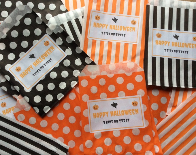Personalised HALLOWEEN Sweet Bags