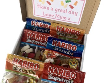 Mini Haribo Personalised Sweet Box - letterbox friendly