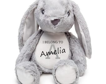 Personalised Bunny Rabbit Teddy | Easter Bunny Rabbit Soft Toy