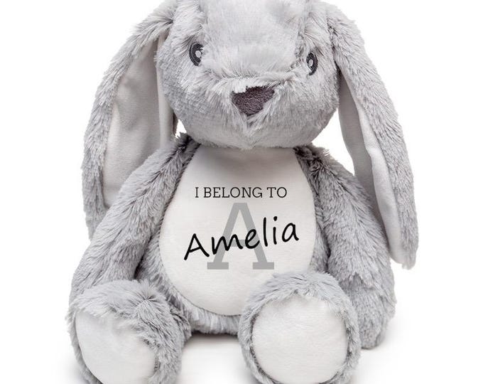 Personalised Bunny Rabbit Teddy | Easter Bunny Rabbit Soft Toy