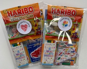 Individual Children's Kids Wedding/Christening/Birthday Party Activity Pack Favour Bag A6 SIZE