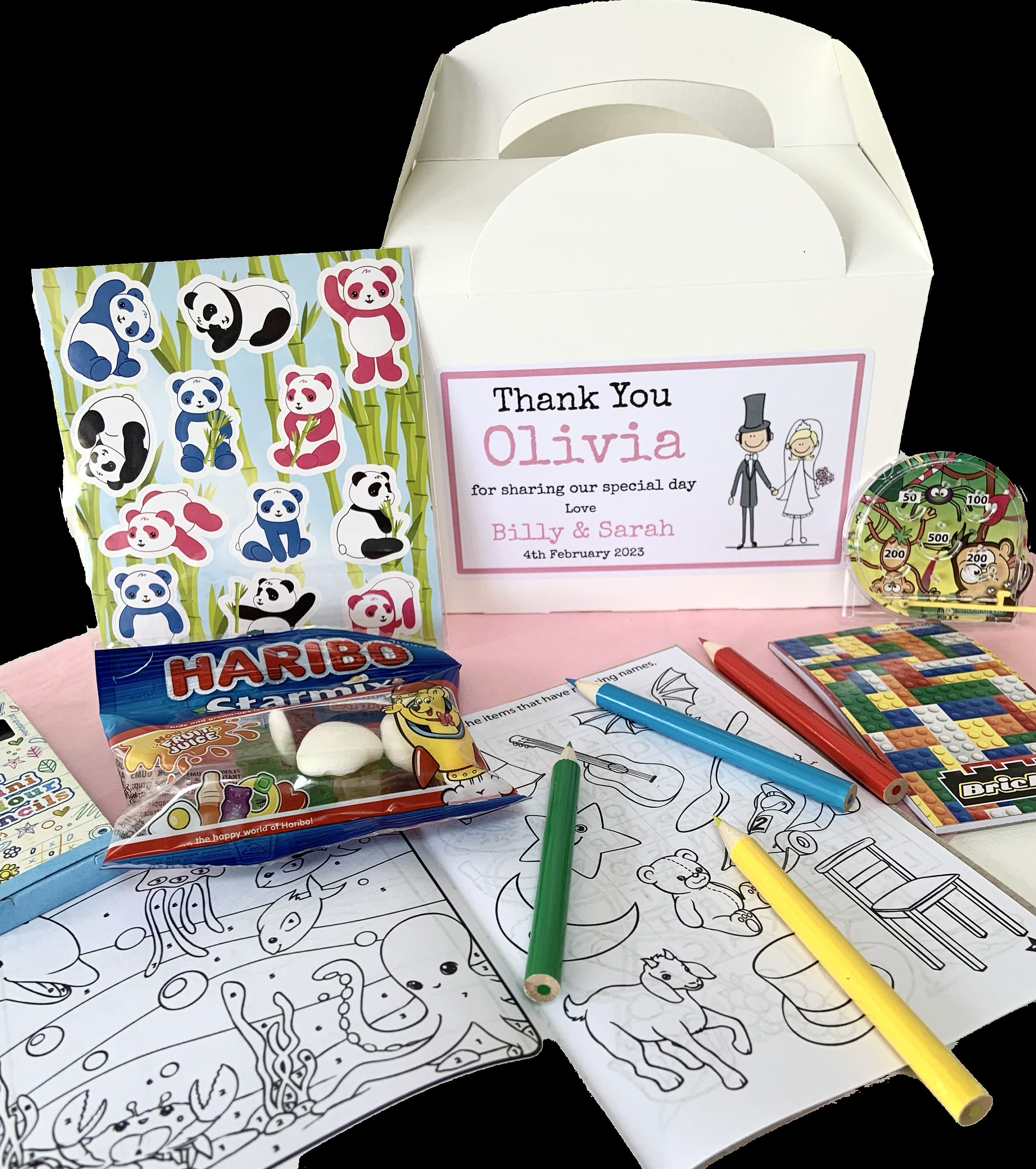 Children's Wedding Activity Sets