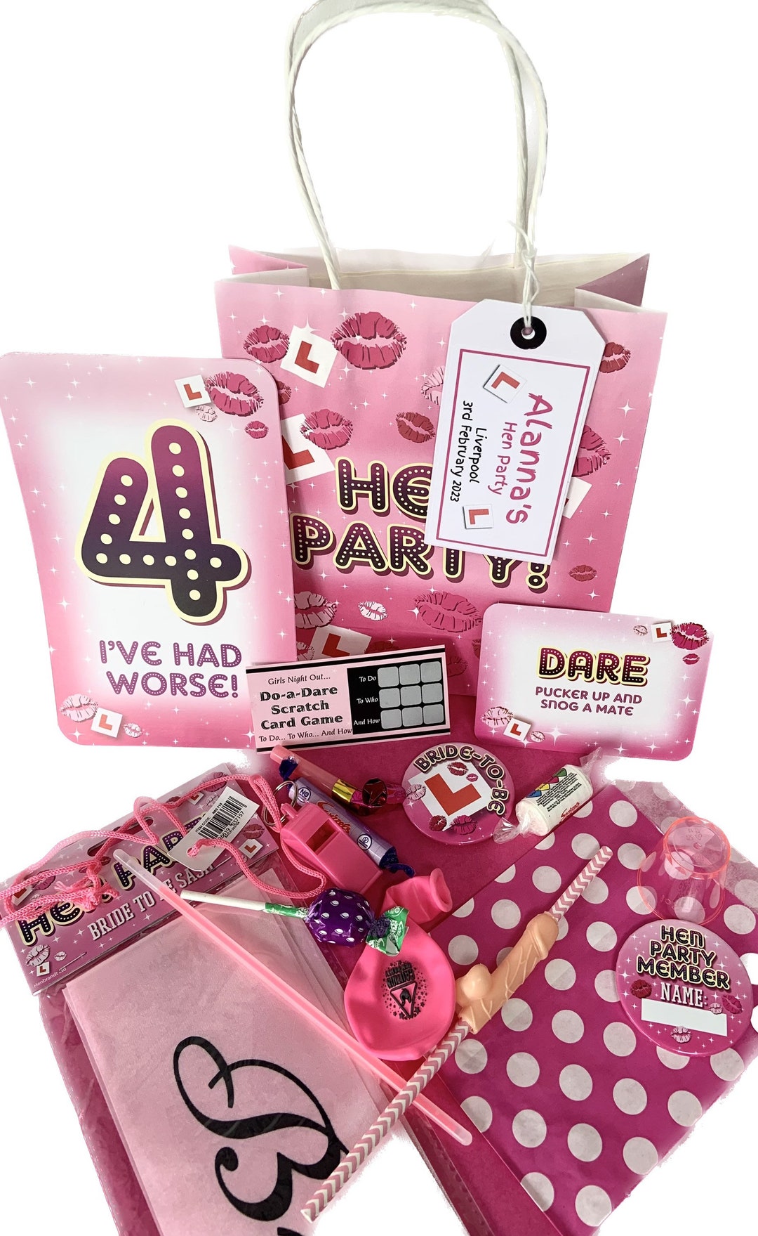 Cute Hen Party Bags – Spoil The Hens With These Filler Ide