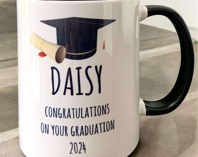 Graduation Mug | Congratulations Mug | Personalised Graduation Gift