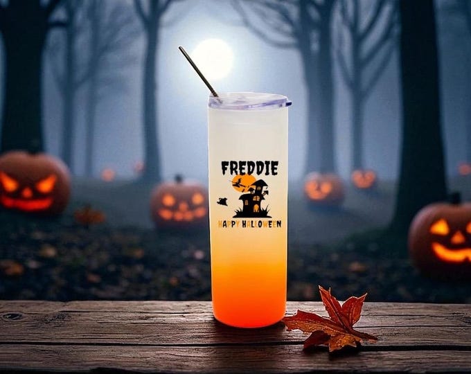 Personalised Halloween Drinks Tumbler | 25oz Hot/Cold Drinks Bottle