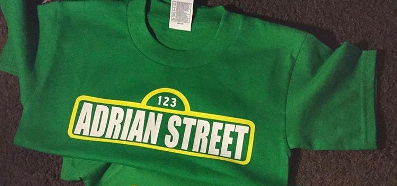 Sesame Street Inspired Name Shirt Kids Birthday shirt Sesame Street Birthday Shirts
