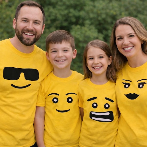 Custom Legoland Family Shirts, Matching Lego Inspired Vacation Tees