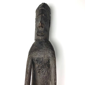 Asmat Male Standing on Top of Female A Tribal Artifact from Papua New Guinea L-PC3