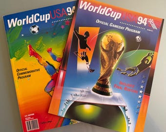 Detroit Venue–FIFA WorldCupUSA94 Official Commemorative and Gameday Programs